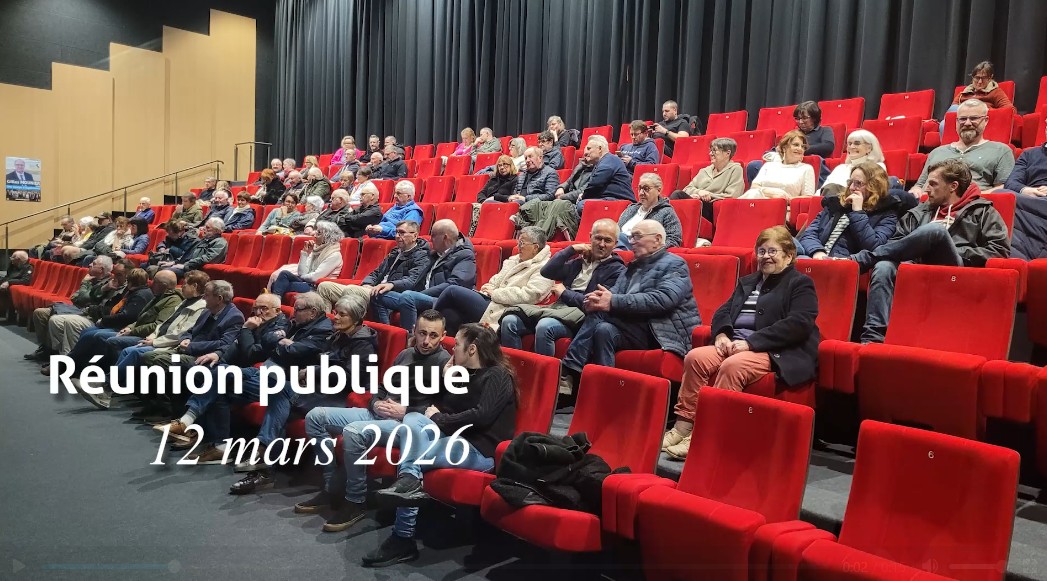 Réunion publique 12 mars